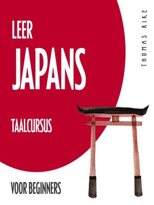 cover image of Leer Japans (taalcursus voor beginners)